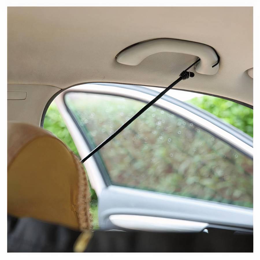 Dog Car Barrier for Pets Adjustable Vehicle Safety Partition for Dogs