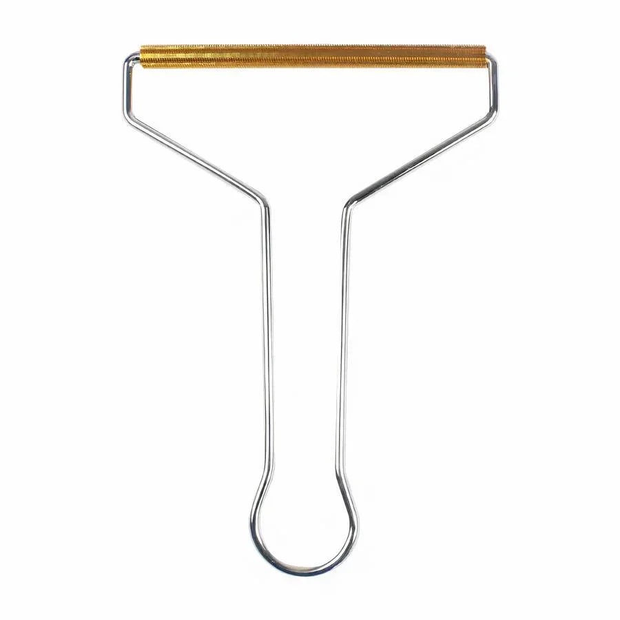 Durable Lint Remover Brush with Steel Handle for Clothing Fabric Care
