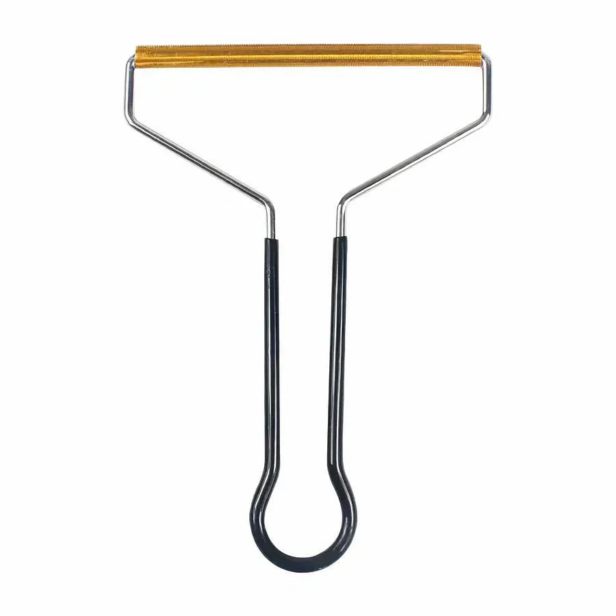 Durable Lint Remover Brush with Steel Handle for Clothing Fabric Care