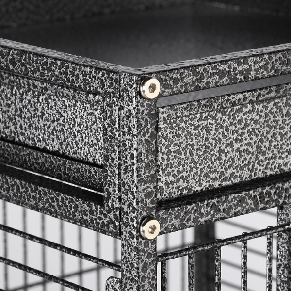 Bird Cage Aviary 18 x 14 x 39 Inch Large Bird Cage with Spacious Enclosure