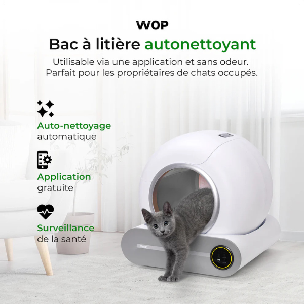 Smart Connected Automatic Cat Litter Box
