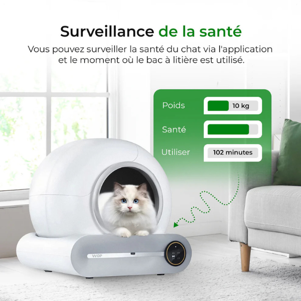Smart Connected Automatic Cat Litter Box