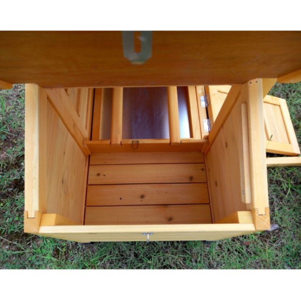 Chicken Coop Large for 1 to 2 Chickens with Shingle Roof