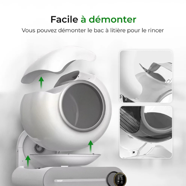 Smart Connected Automatic Cat Litter Box