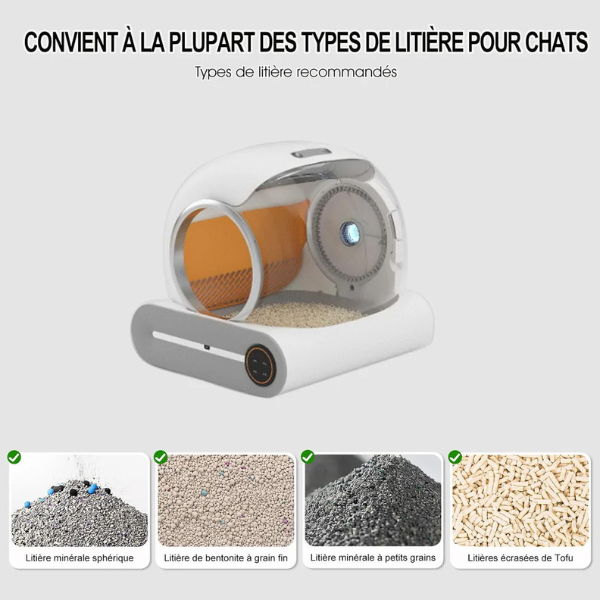Smart Connected Automatic Cat Litter Box