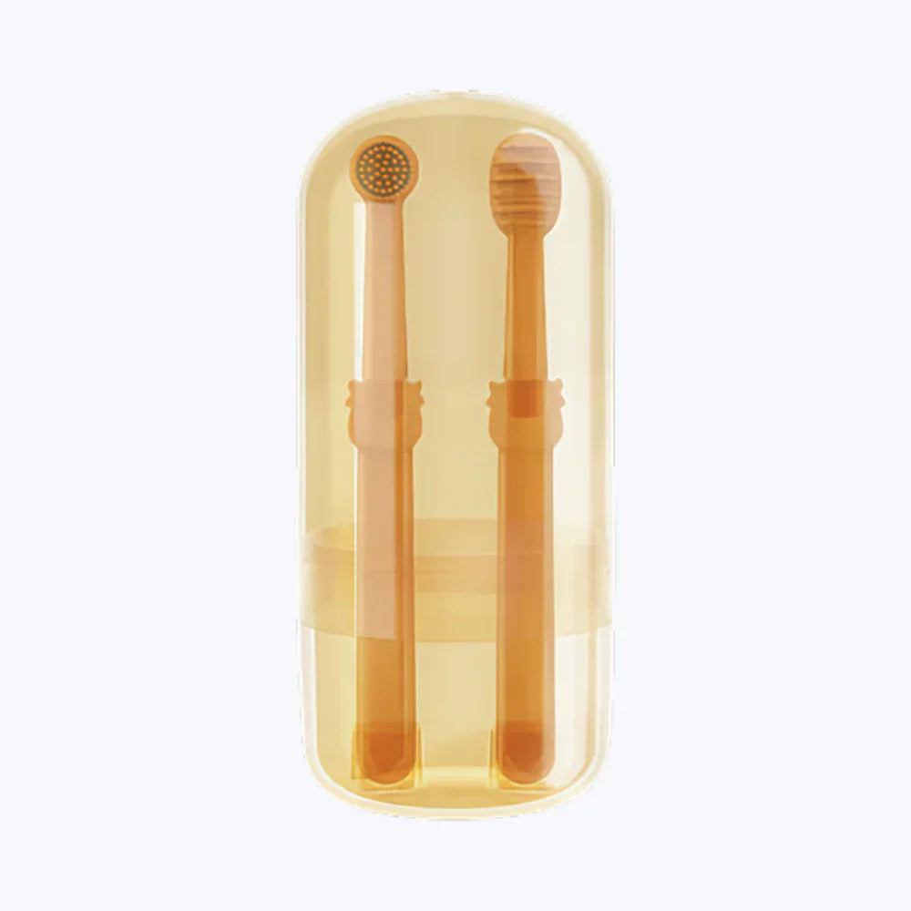 Cat Toothbrush Soft Bristle Dental Brush for Cats and Kittens Oral Care Teeth Cleaning