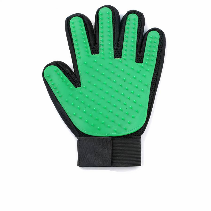 Dog Grooming and Massage Glove Pet Hair Removal Brush for Dogs and Cats