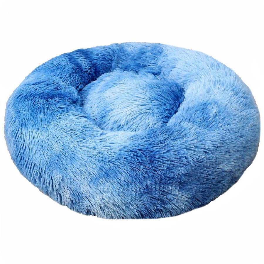 Ultra Soft Fleece Pet Bed Cozy Plush Basket