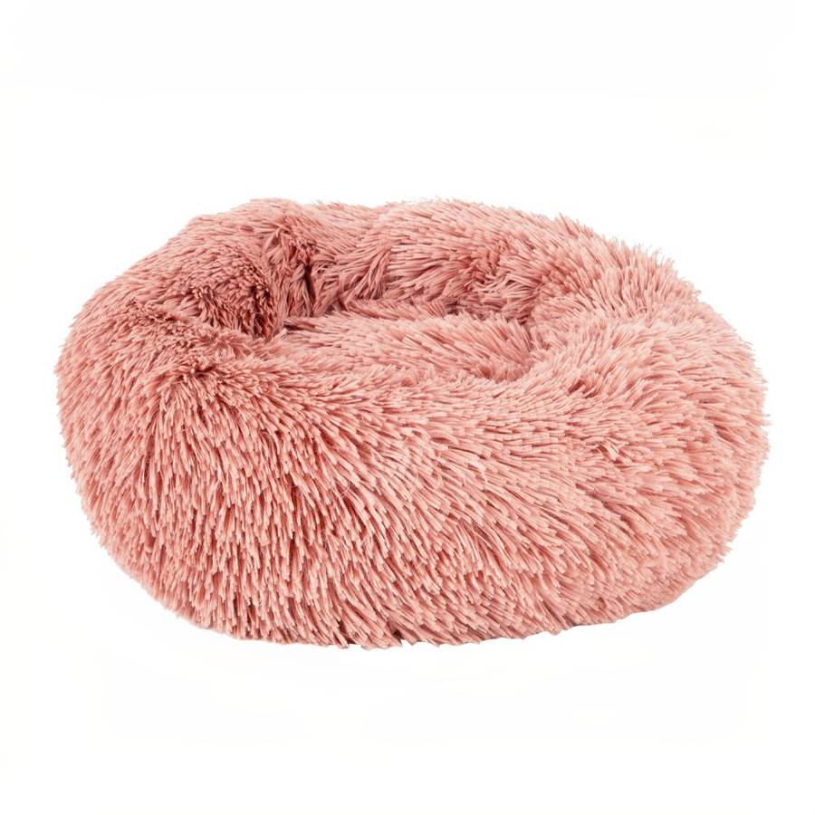 Ultra Soft Fleece Pet Bed Cozy Plush Basket