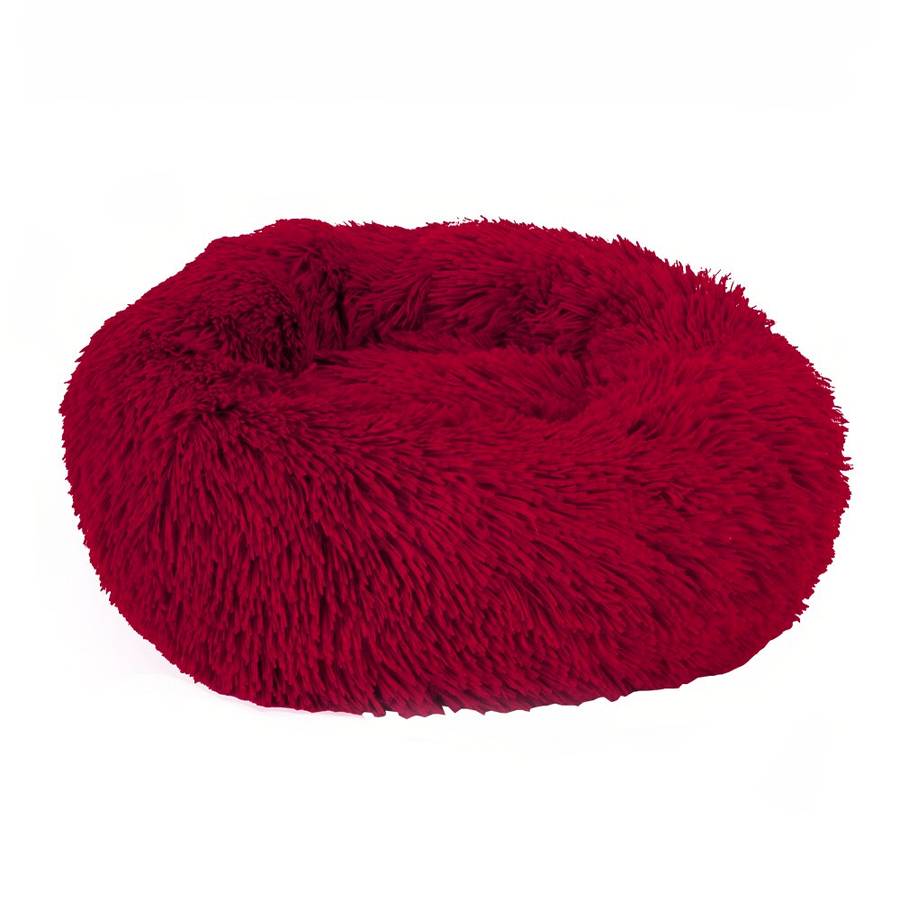 Ultra Soft Fleece Pet Bed Cozy Plush Basket