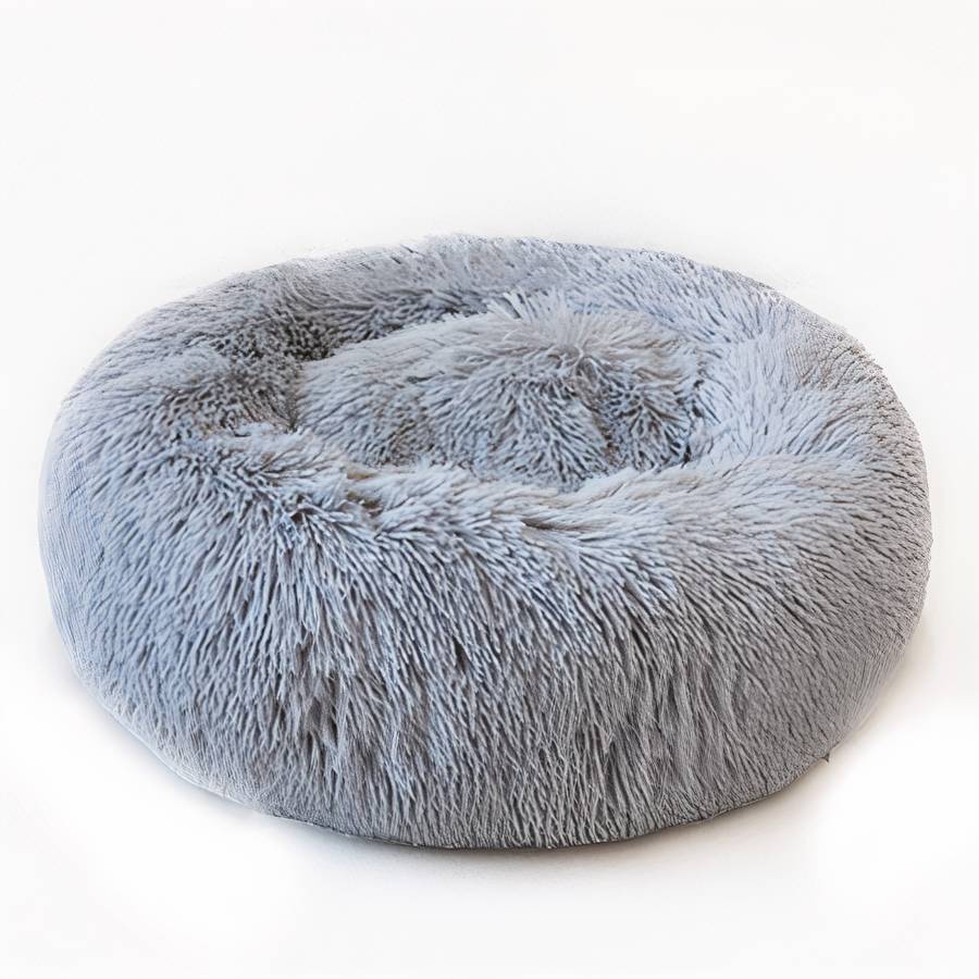 Ultra Soft Fleece Pet Bed Cozy Plush Basket