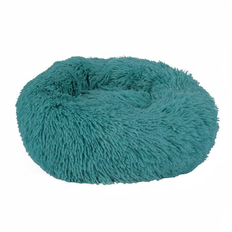 Ultra Soft Fleece Pet Bed Cozy Plush Basket