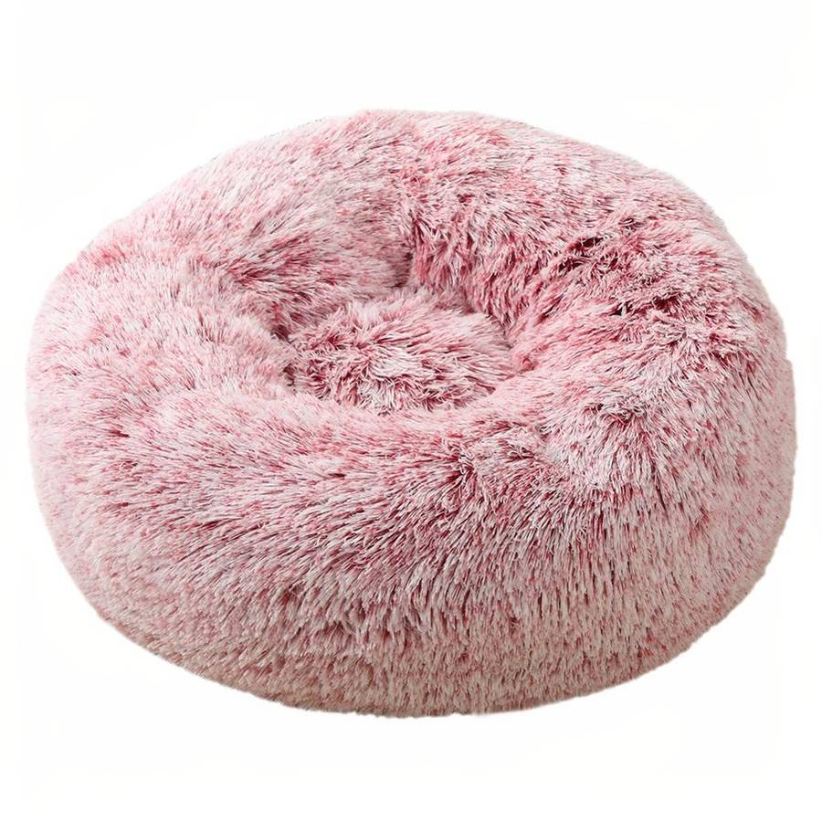 Ultra Soft Fleece Pet Bed Cozy Plush Basket