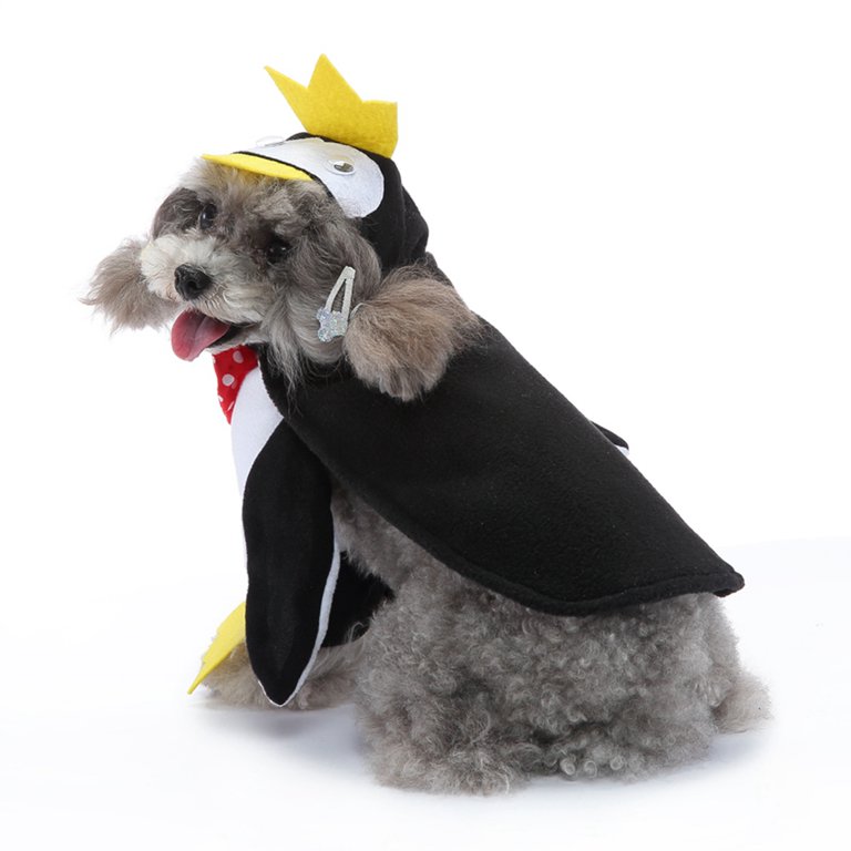 Penguin Pet Costume for Cats and Dogs Animal Dress Up Outfit