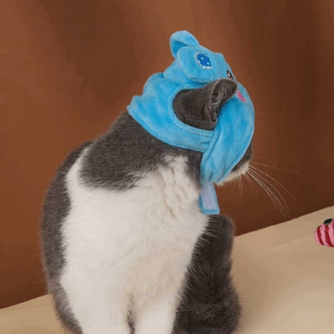 Adorable Animal Face Cat Hat Pet Costume Accessory for Cats and Kittens