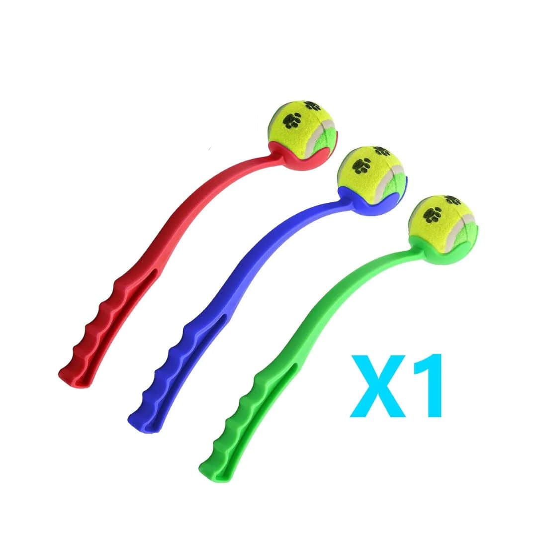 Manual Dog Ball Launcher for Fetch Toy Training