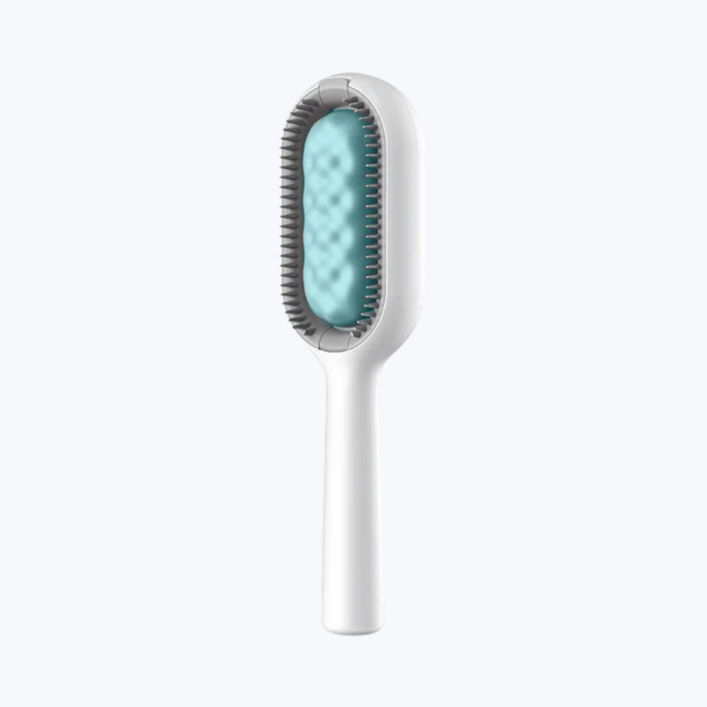 Double Sided Cat Grooming Brush with Soft and Firm Bristles for Cats and Kittens