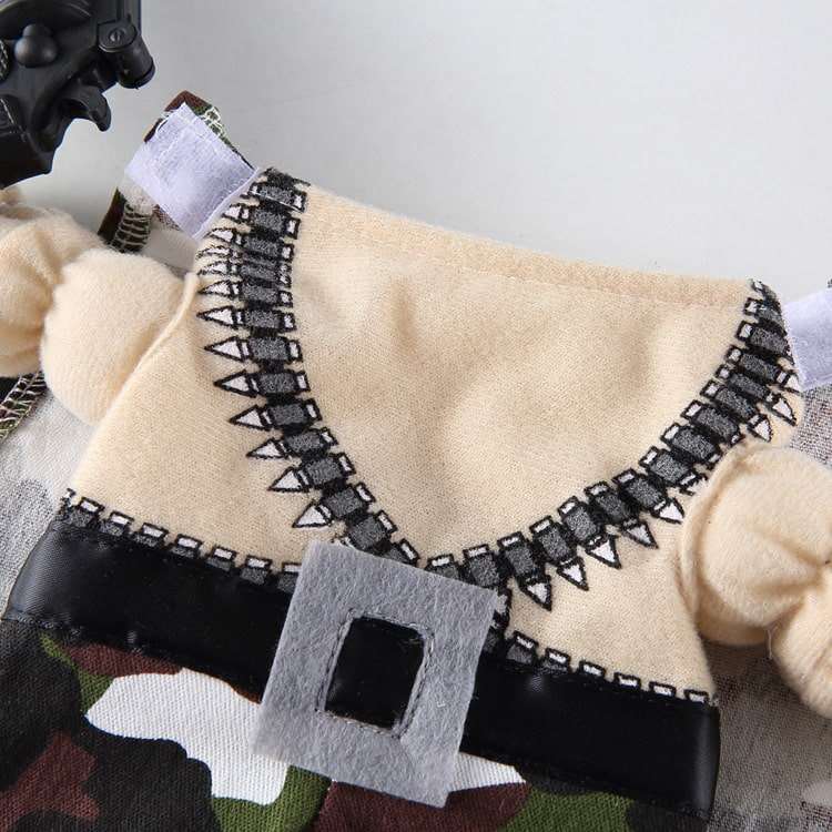 Military Dog and Cat Costume Pet Army Uniform Tactical Halloween Outfit