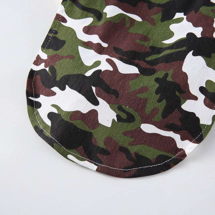 Military Dog and Cat Costume Pet Army Uniform Tactical Halloween Outfit
