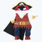 Funny Pirate Cat Costume Halloween Pet Outfit Cat Dress Up Apparel