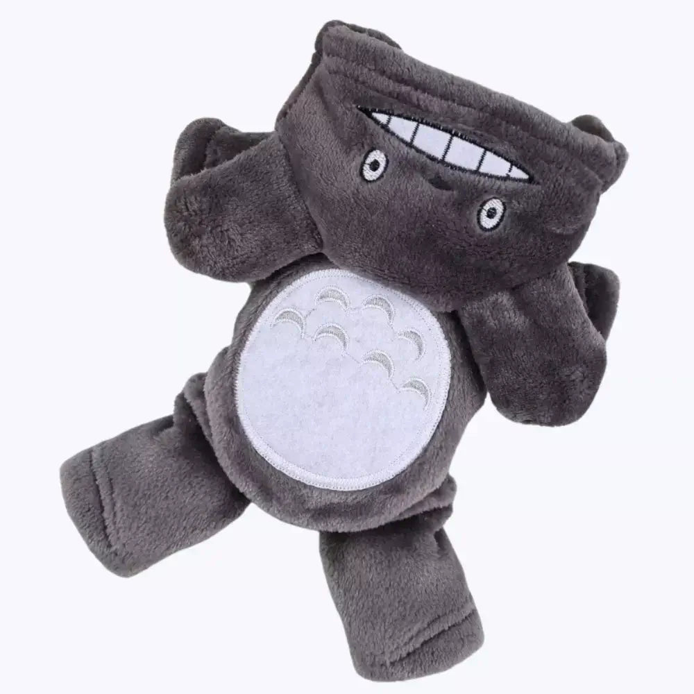 Warm Fleece Cat Costume Cozy Pet Outfit Soft Cats Clothes