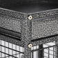 Bird Cage Aviary 18 x 14 x 39 Inch Large Bird Cage with Spacious Enclosure