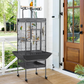Bird Cage Aviary 18 x 14 x 39 Inch Large Bird Cage with Spacious Enclosure