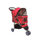 Small Dog and Cat Stroller Up to 33 lbs Pet Carrier Buggy for Cats and Dogs