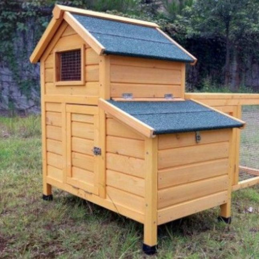 Chicken Coop Large for 1 to 2 Chickens with Shingle Roof