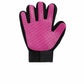 Dog Grooming and Massage Glove Pet Hair Removal Brush for Dogs and Cats
