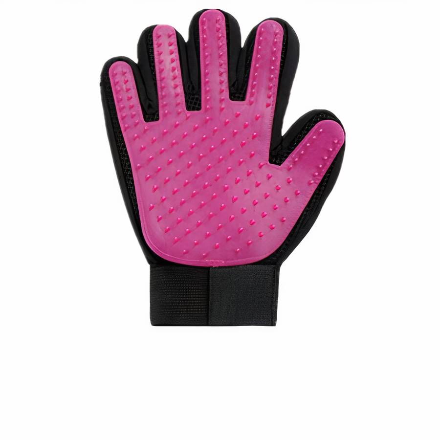 Dog Grooming and Massage Glove Pet Hair Removal Brush for Dogs and Cats