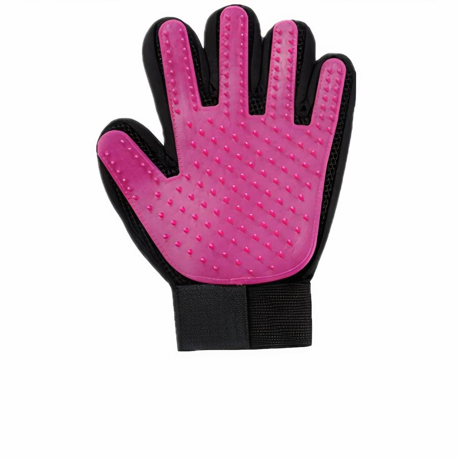 Dog Grooming and Massage Glove Pet Hair Removal Brush for Dogs and Cats