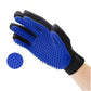 Dog Grooming and Massage Glove Pet Hair Removal Brush for Dogs and Cats