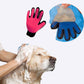 Dog Grooming and Massage Glove Pet Hair Removal Brush for Dogs and Cats