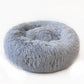 Ultra Soft Fleece Pet Bed Cozy Plush Basket