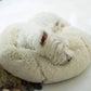 Ultra Soft Fleece Pet Bed Cozy Plush Basket