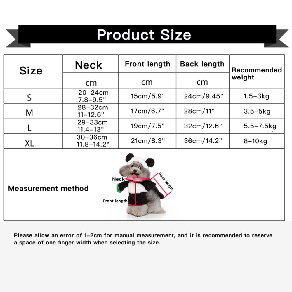 Penguin Pet Costume for Cats and Dogs Animal Dress Up Outfit