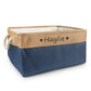 Personalized Custom Pet Storage Basket Organizer for Dog Cat Supplies