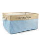 Personalized Custom Pet Storage Basket Organizer for Dog Cat Supplies
