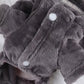 Warm Fleece Cat Costume Cozy Pet Outfit Soft Cats Clothes