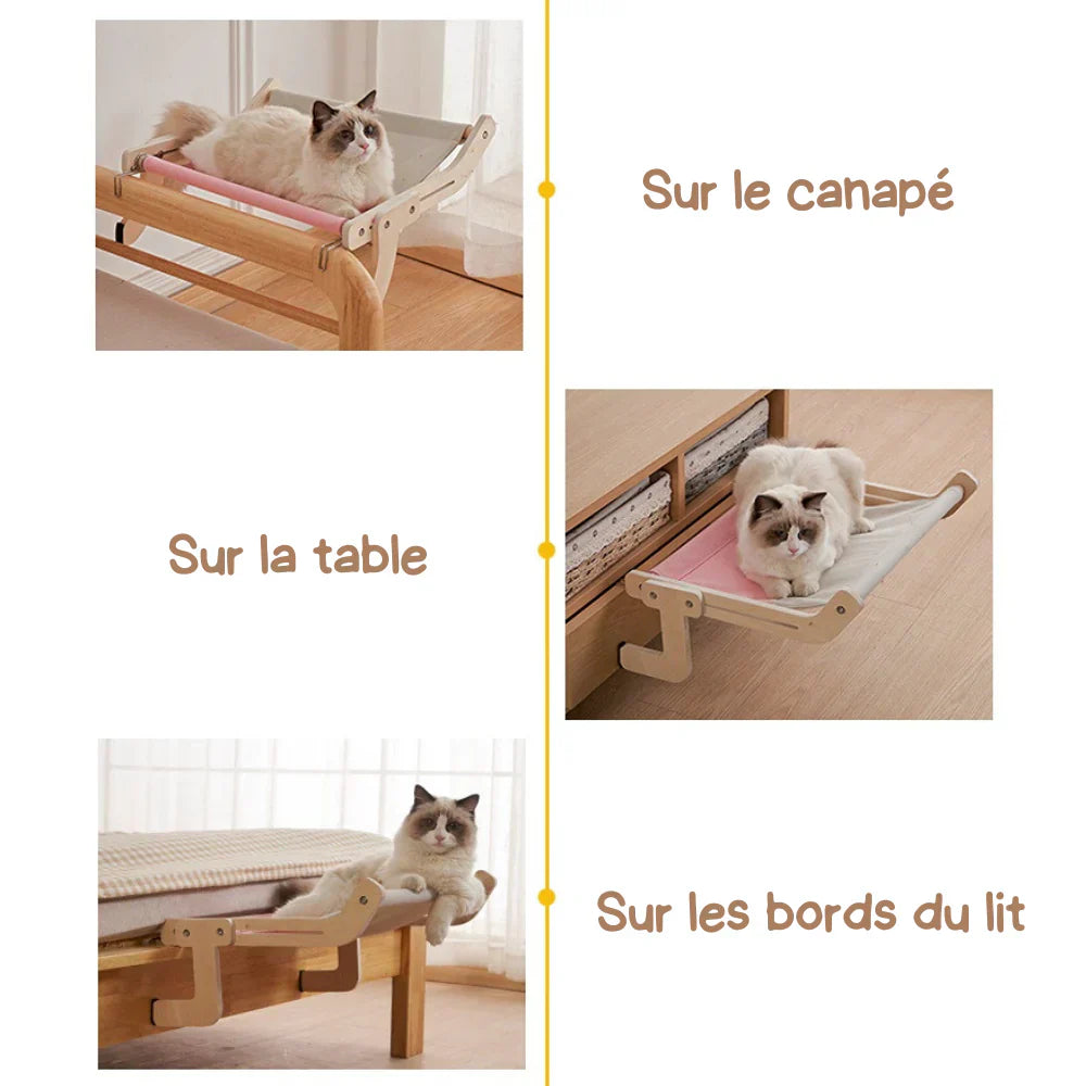 Heated Cat Window Hammock Cozy Radiator Bed Warm Pet Lounger Comfortable Seat