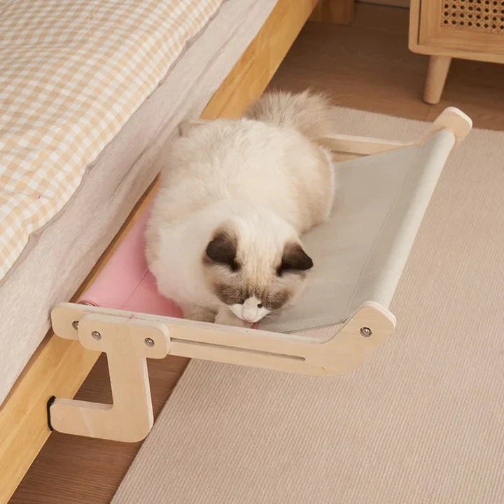 Heated Cat Window Hammock Cozy Radiator Bed Warm Pet Lounger Comfortable Seat