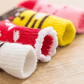 Dog Socks Pink Heart Pattern