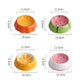 Small Ceramic Dog and Cat Bowl Fruit Design Pet Dish