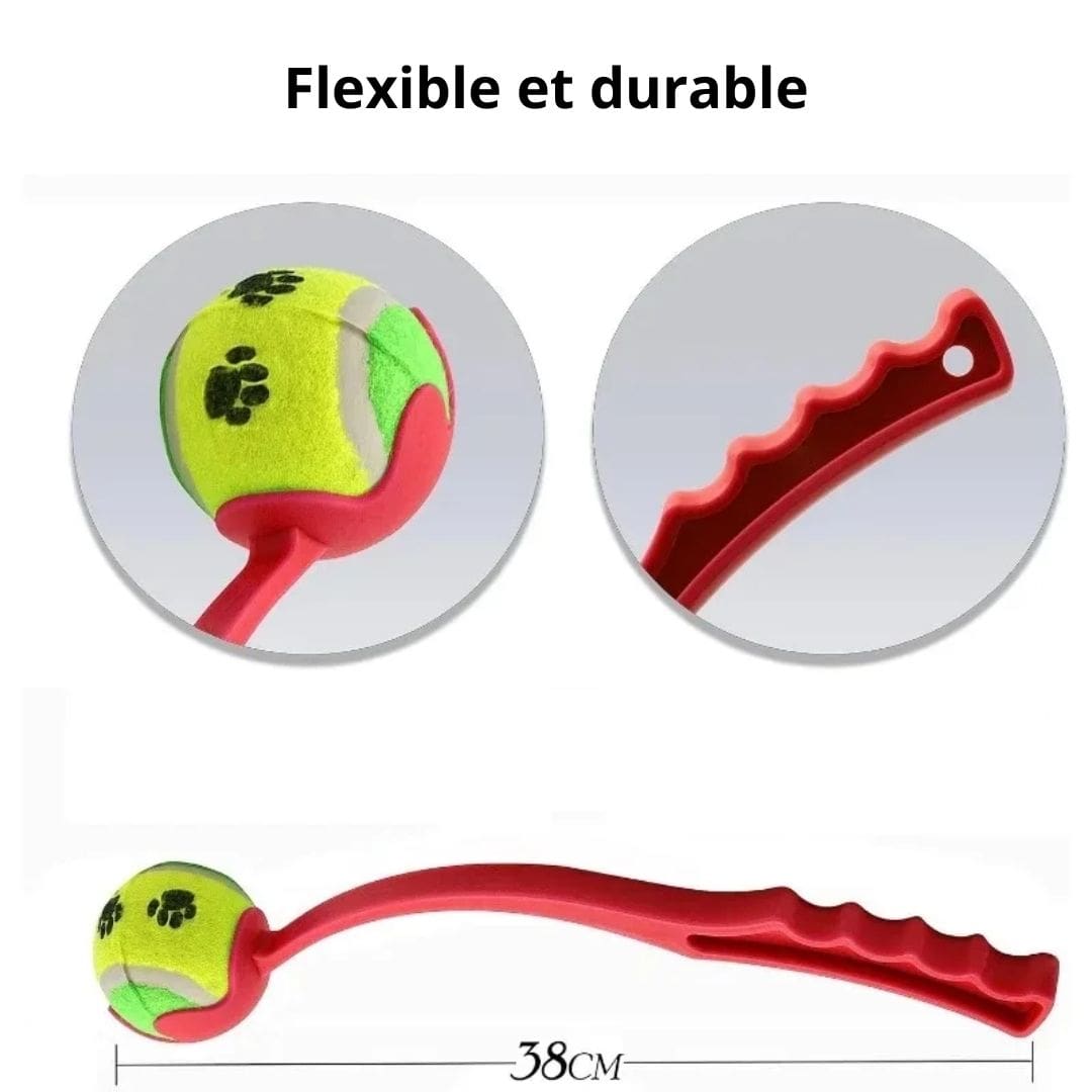Manual Dog Ball Launcher for Fetch Toy Training