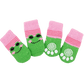 Dog Socks with Frog Design Cute Pet Socks for Small and Medium Dogs