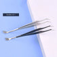 2-in-1 Flea and Tick Remover Tool for Dogs and Cats Tick Removal Tweezers Pet Grooming Tool
